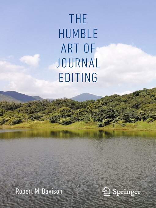 Title details for The Humble Art of Journal Editing by Robert M. Davison - Available